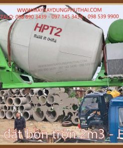 Bồn trộn bê tông 2m3 - Công Ty CP Máy Xây Dựng Nhập Khẩu Phú Thái